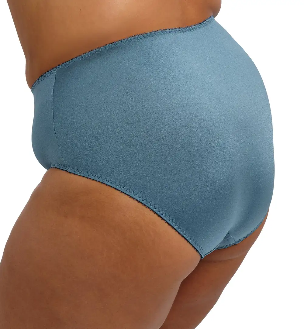 High-Waist Cotton Full-Coverage Brief Panty