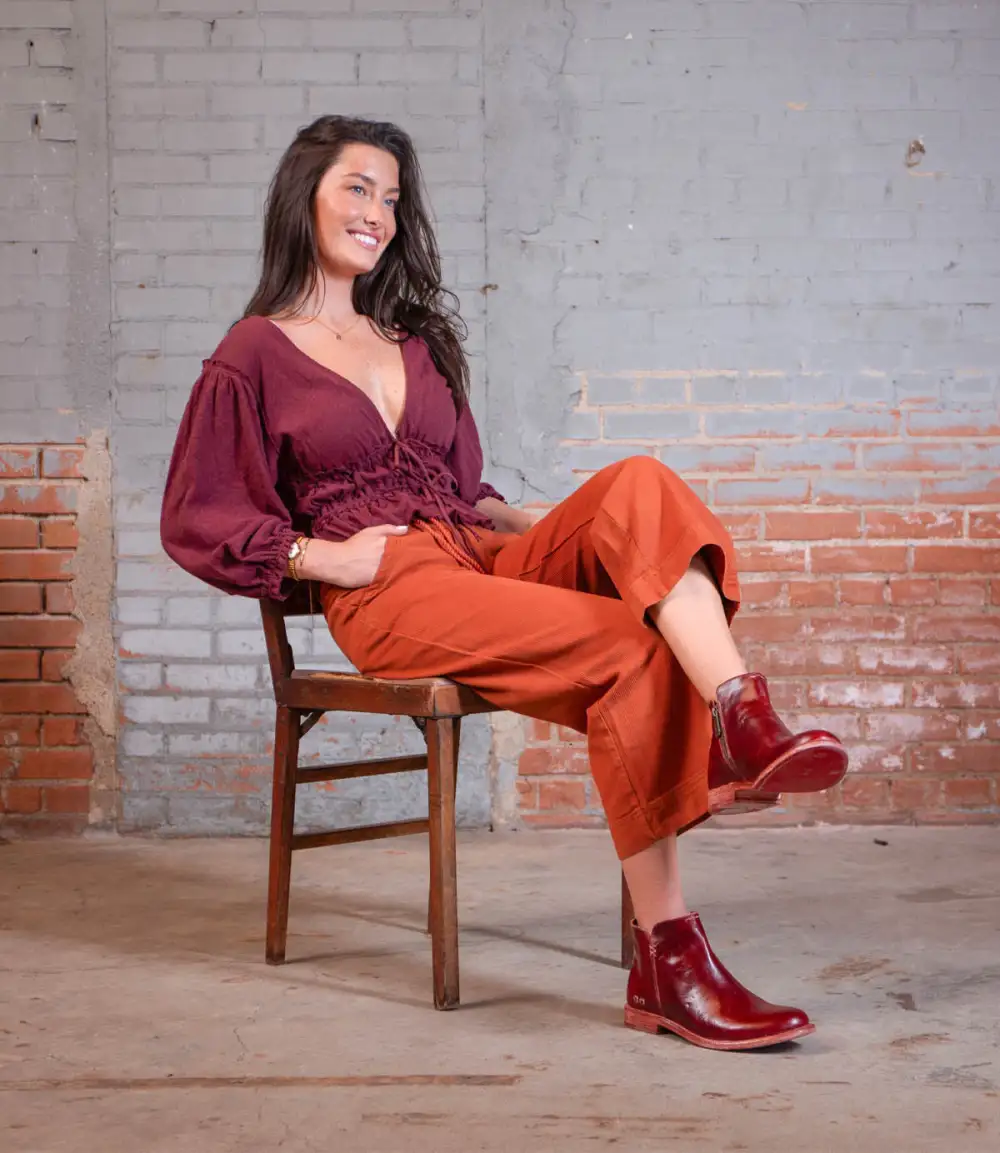 Side-Zip Streamlined Ankle Boots