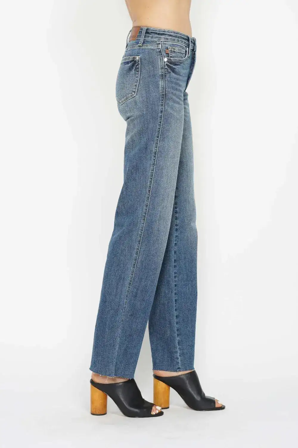 Cotton Stretch Tummy-Control Denim Jeans