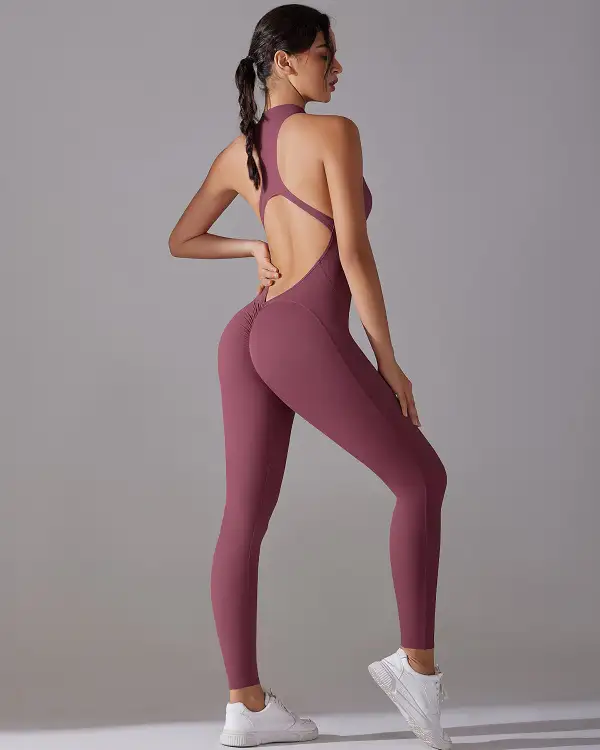 Modern Active Seamless Scrunch Jumpsuit