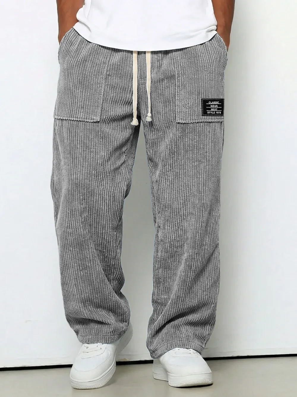 Corduroy Pull On Pants