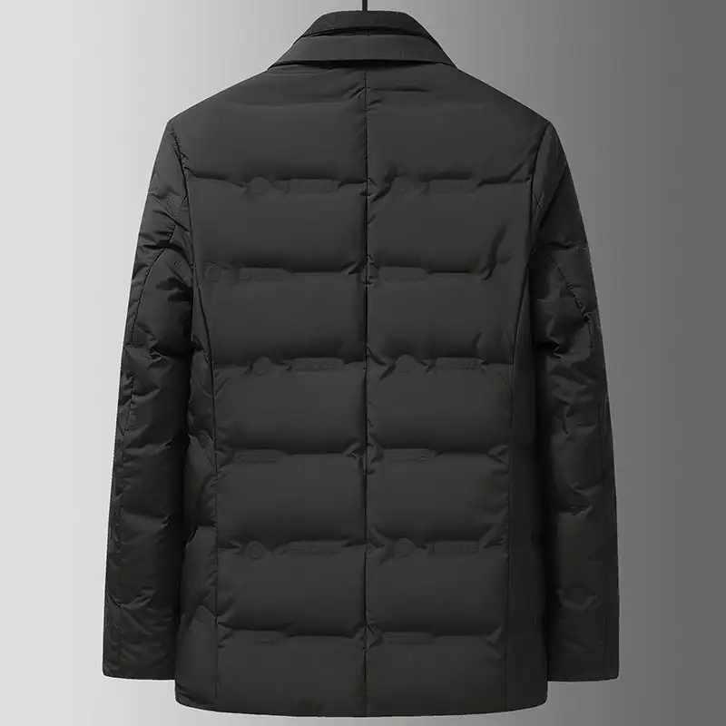Layered Garment Washed Jacket