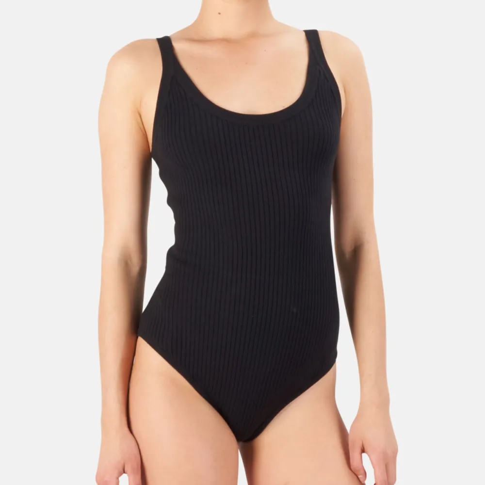 Scoop-Neck Ribbed Cotton Tank Top