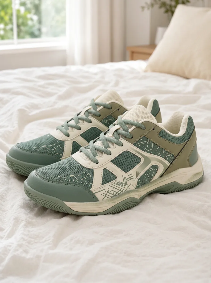 Women's Motion Geometric Pattern Printed Sneakers