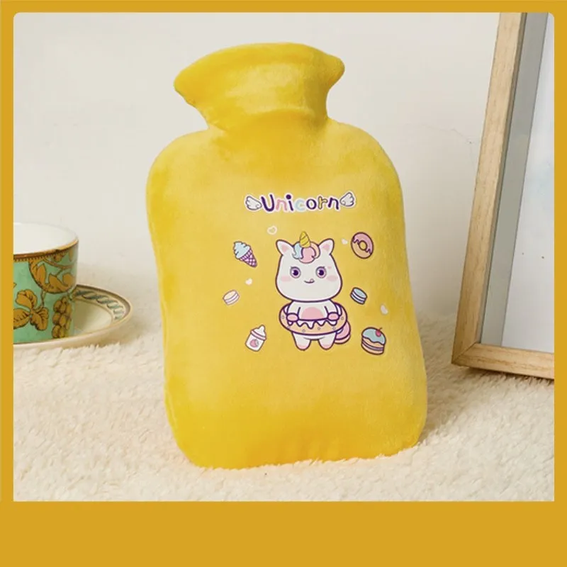 Cartoon Printed Infusing Water Fleece Cover Water Bag