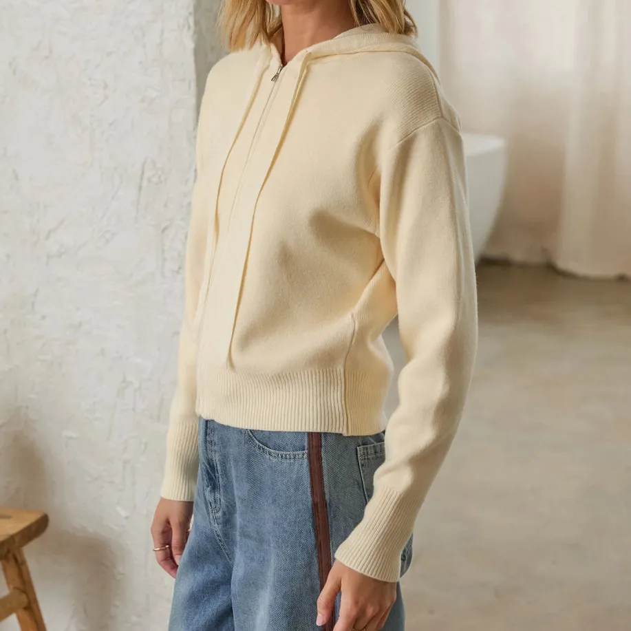 Relaxed Zip Up Hoodie Jacket