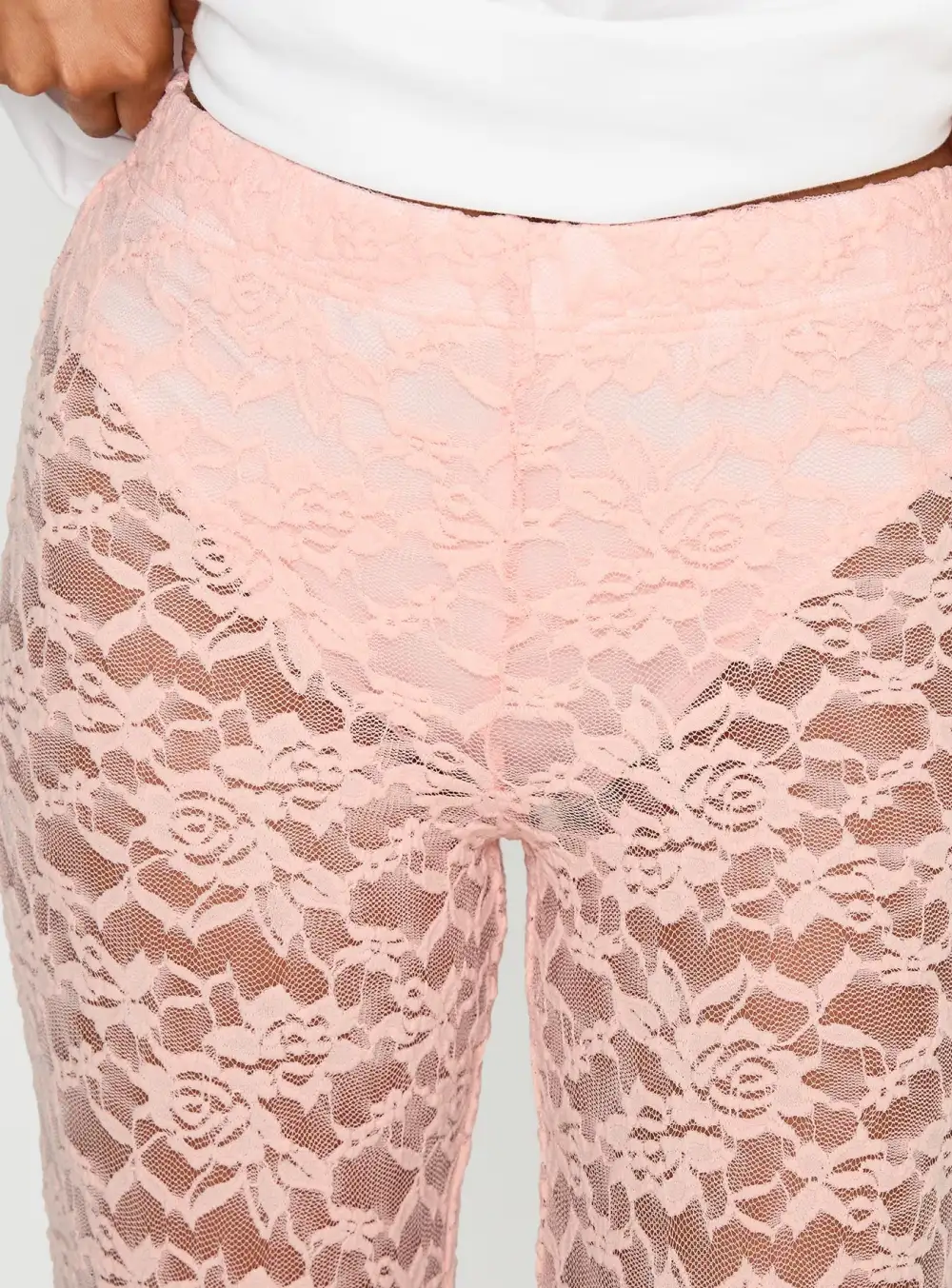 Peru Lace Flared Pants