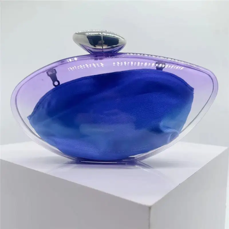Acrylic Clear Evening Clutch