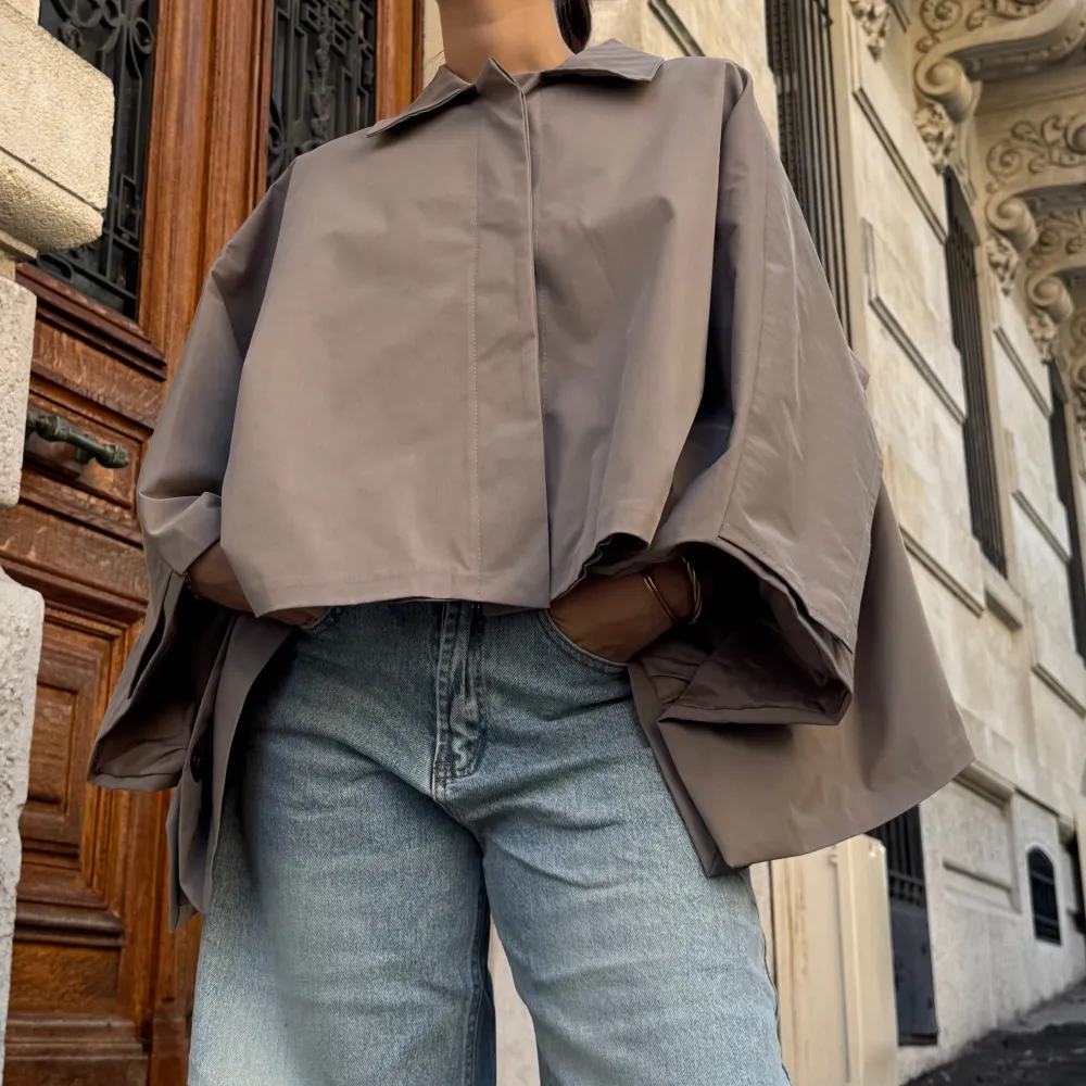 Soft Button Front Button Front Jacket