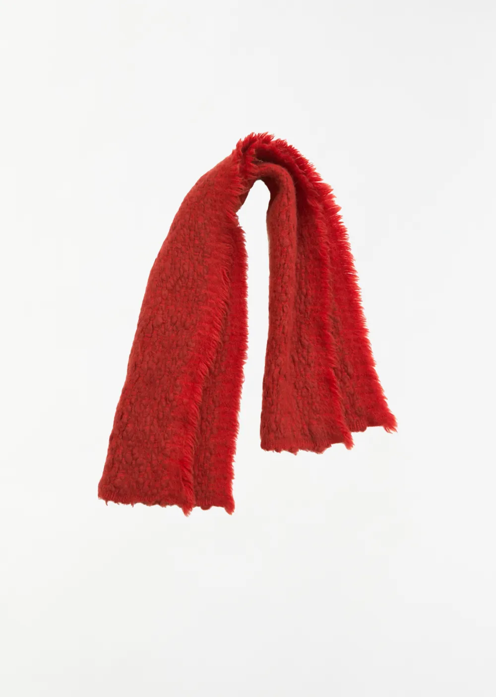 Refined Yak Wool Woven Scarf