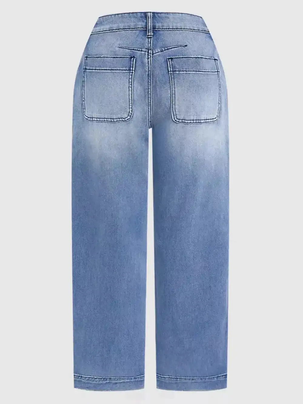 High-Waisted Relaxed Fit Jeans For Women