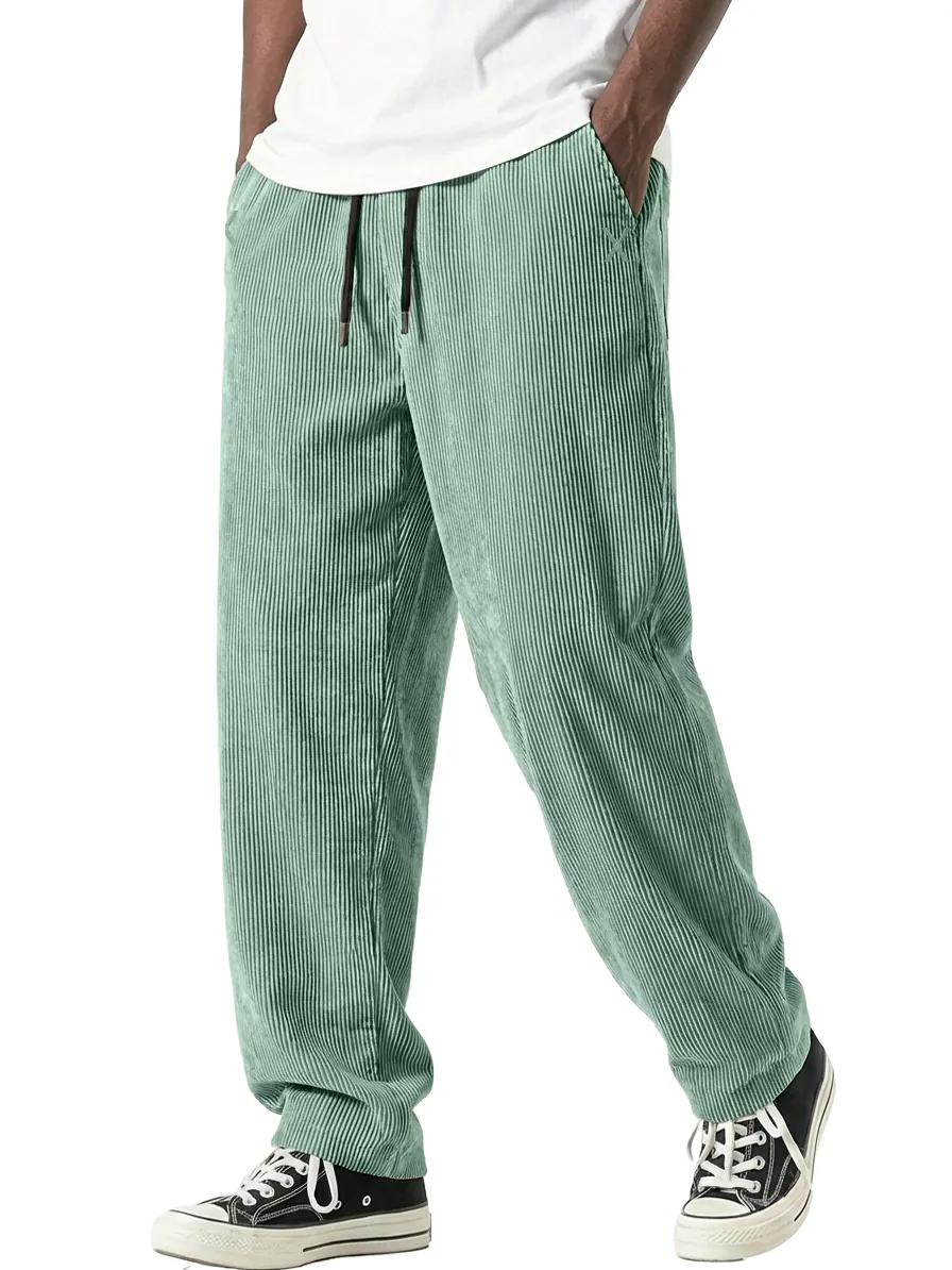Tailored Corduroy Utility Pocket Pants