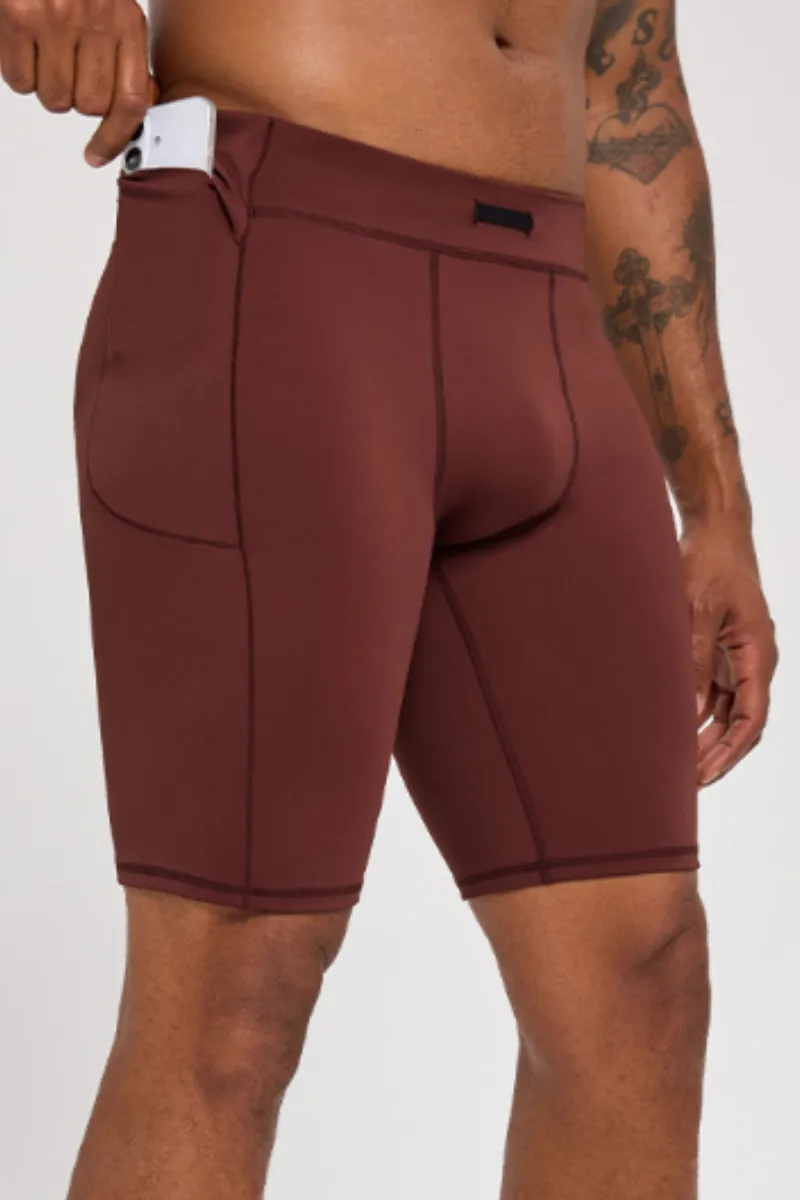 Side Pocket Lightweight Athletic Shorts