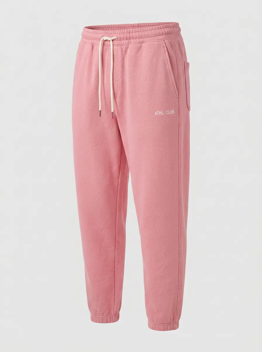 Unisex Letter Graphic Jogger Sweatpants