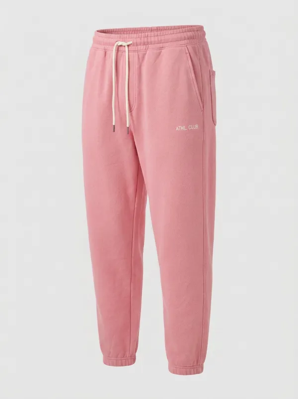 Unisex Letter Graphic Jogger Sweatpants