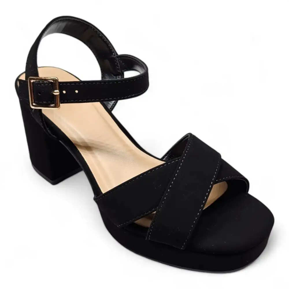 Manner Platform Ankle Strap Sandals