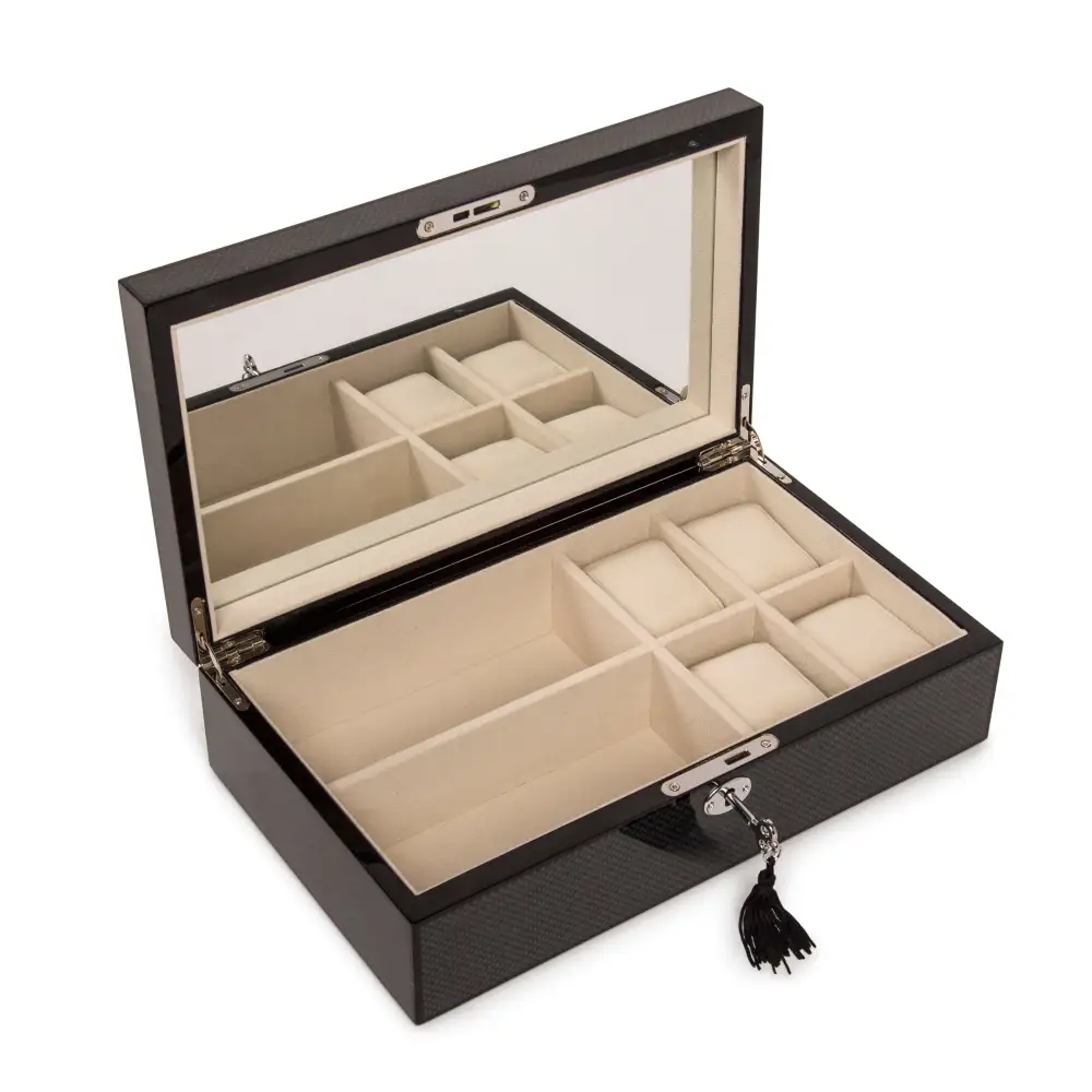 Stackable Carbon Fiber Jewelry Organizer