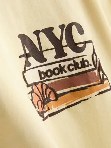 7-15yrs | New York City Graphic Oversized T-Shirt