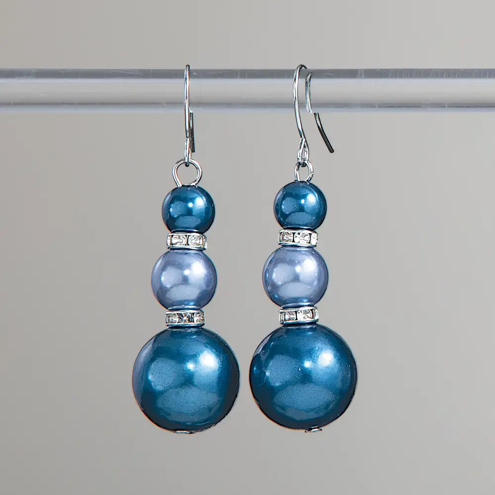 Delicate Pearl Drop Earrings