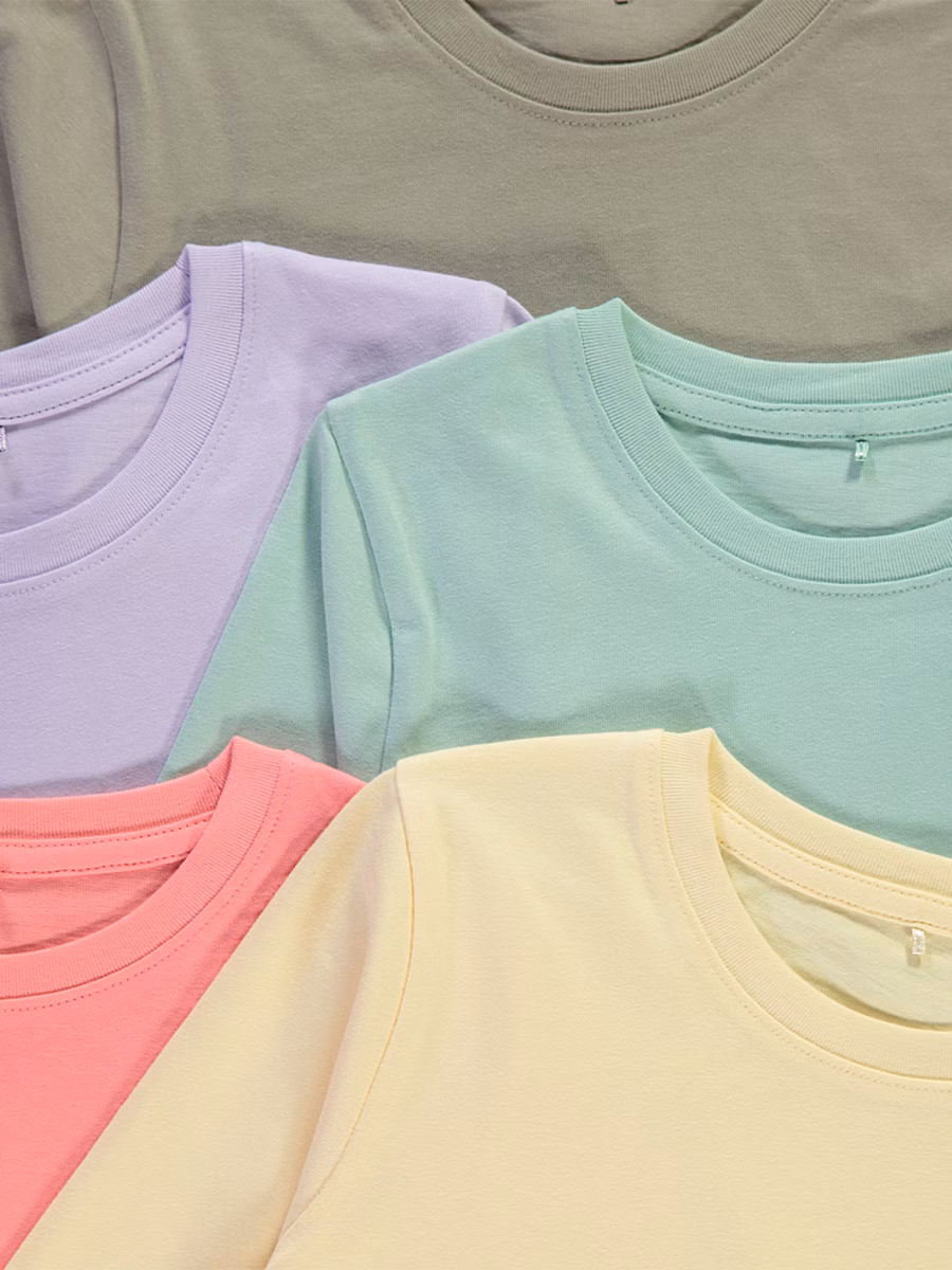 Multicoloured Long Sleeve Tops 10 Pack detail 1