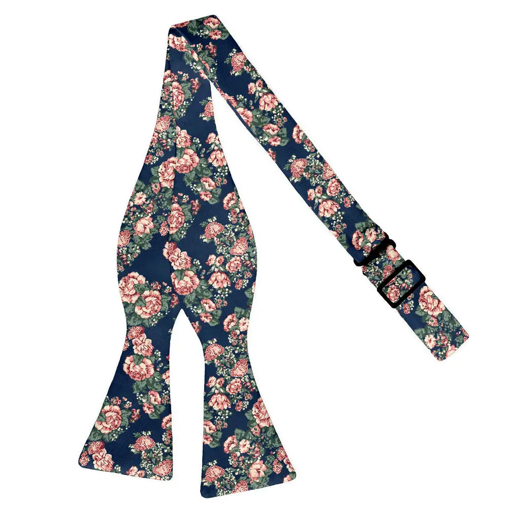 Allison Floral Motif Bow Tie