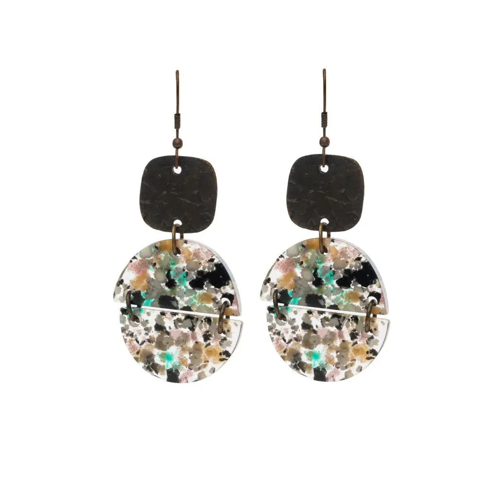Chic Openwork Artful Statement Earrings