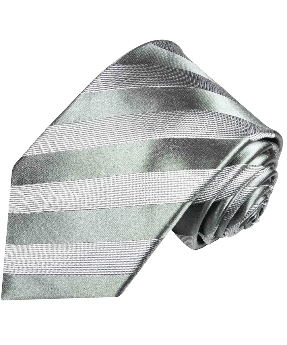 Refined Formal Classic Men's Necktie With Pocket Square and Cufflinks