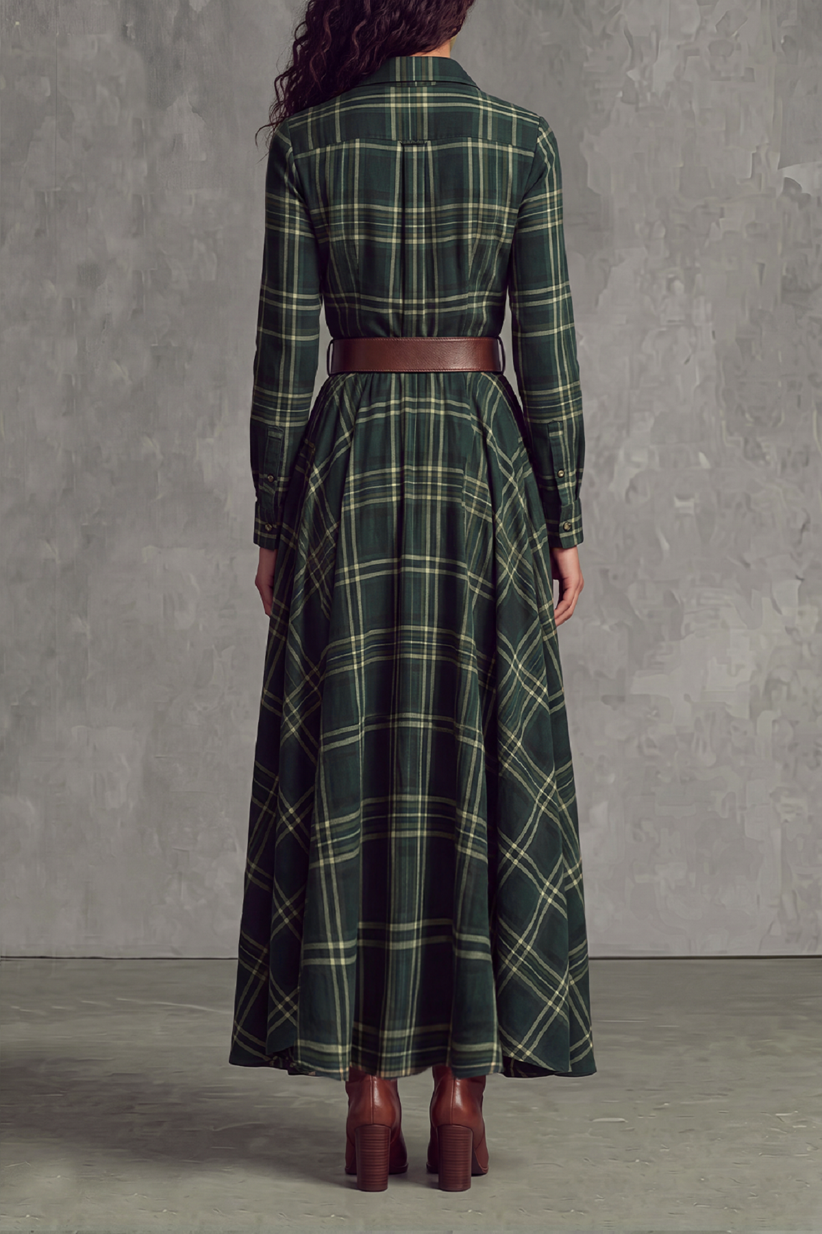Modern Textured Maxi Dress
