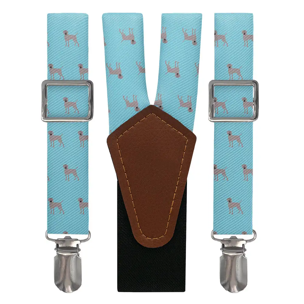 Weimaraner Dog Theme Suspenders