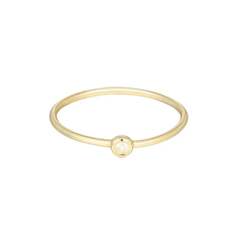 Stone Band Fashion Ring