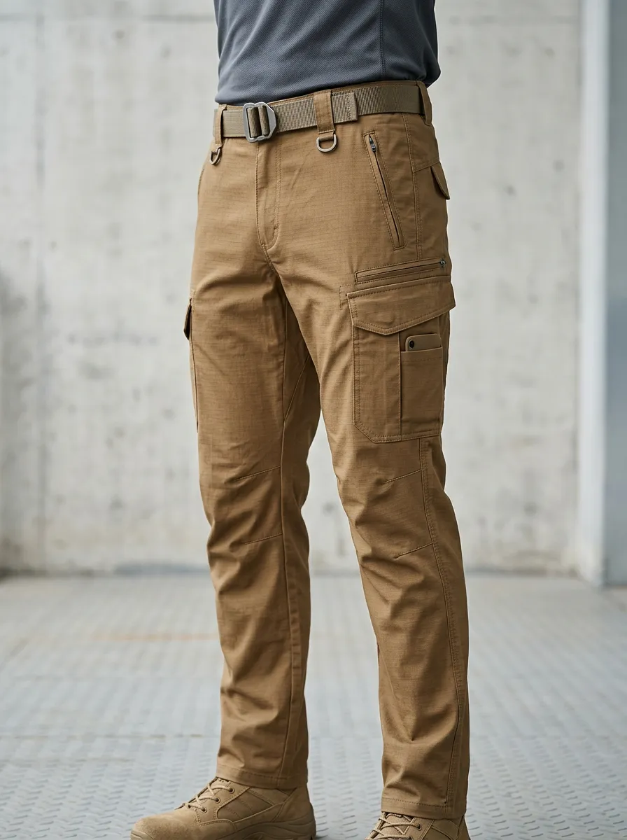 Storage-Ready with Field-Inspired Detailing Multi-Pocket Workwear Cargo Pants