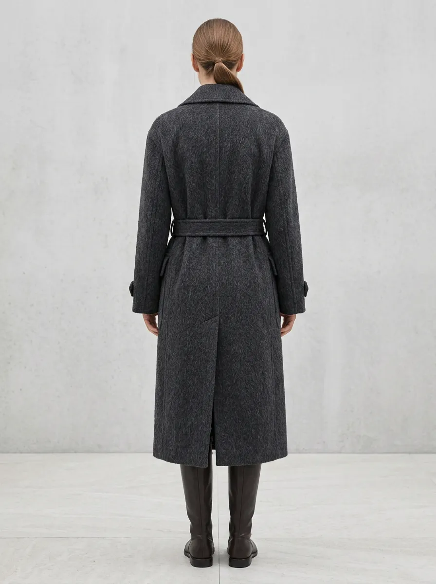 Timeless Belted Wool Coat