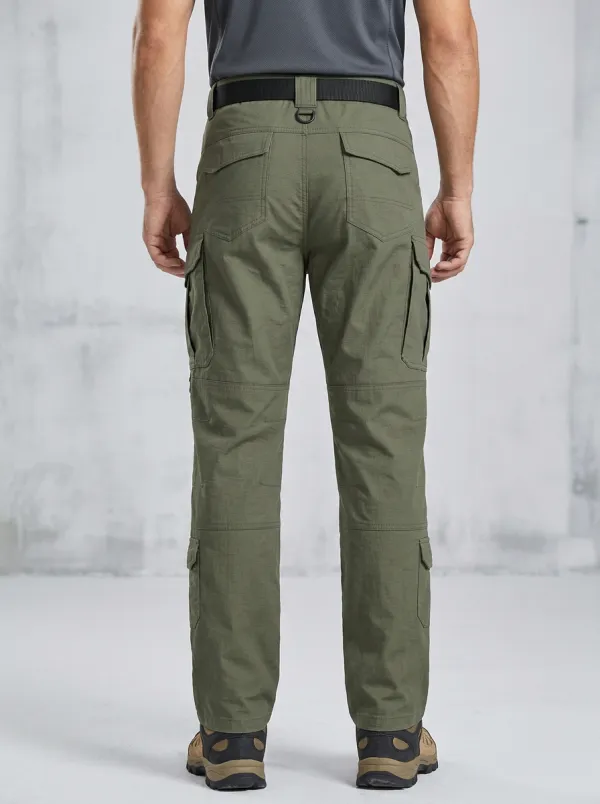 Classic Tailored-Look Men's Multi-Pocket Waterproof Tactical Cargo Pants