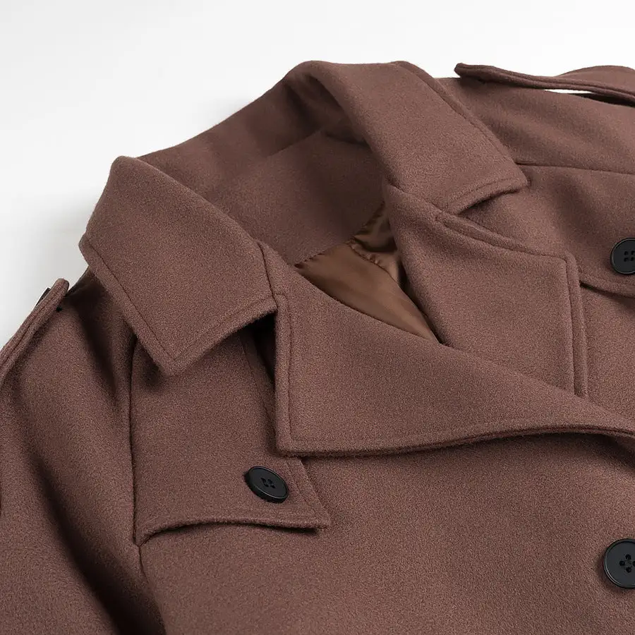 Relaxed Layered Trench Coat