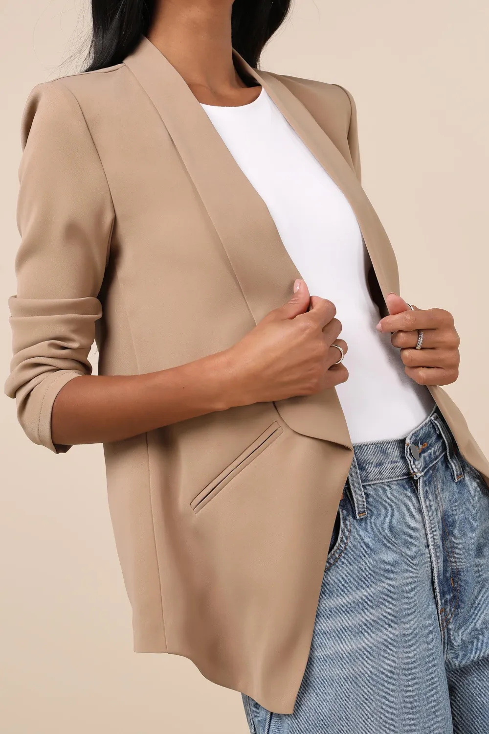 Casual Style Lightweight Blazer