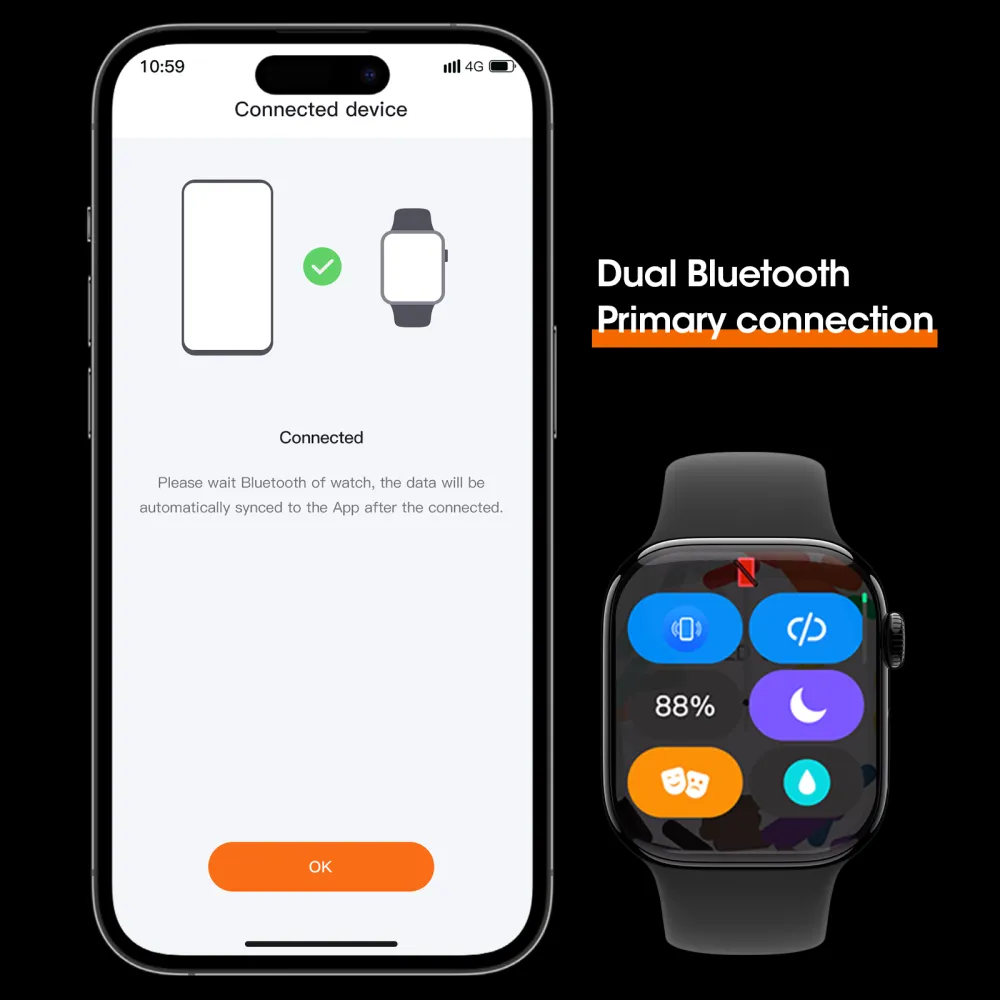 DATEOY Watch 12 Pro AI Smart Watch with AOD AMOLED, ChatGPT, WhatsApp, Telegram, Bluetooth Calling, NFC & 100+ Sports Modes