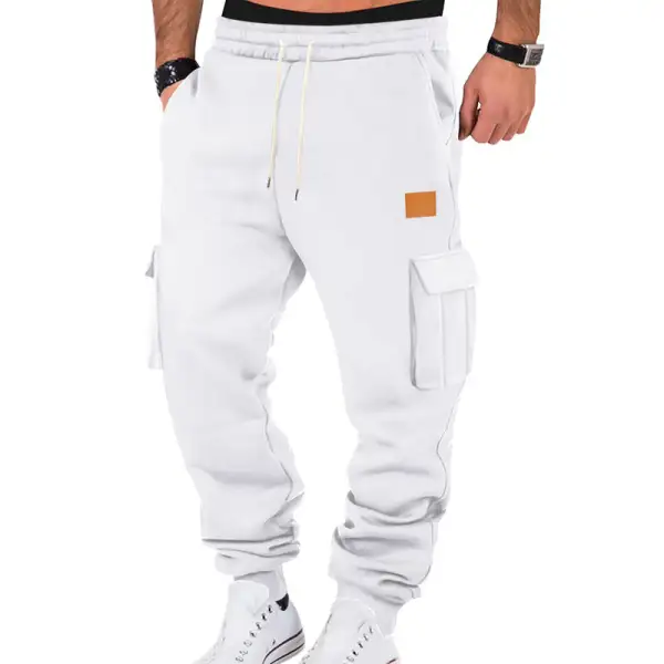 Men's  Urban Cargo Jogger Waistband Pockets Cargo Pants
