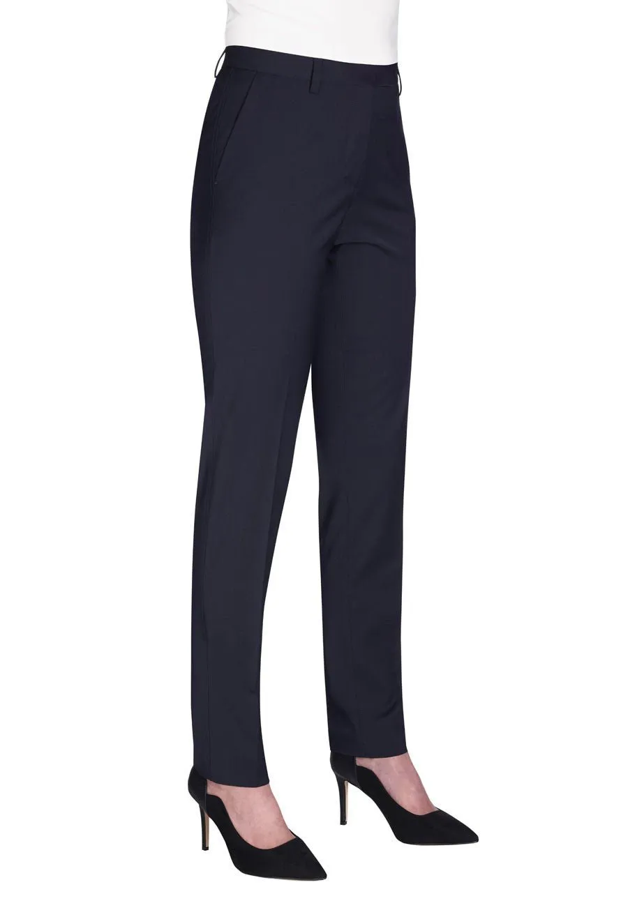 Women's Slim Leg Tailored Fit Stretch Suit Trousers