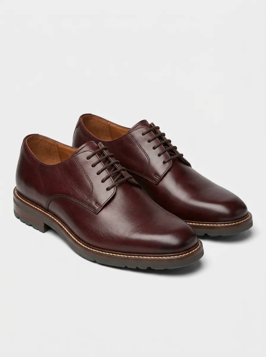 Men's Heritage Inspired Derby Dress Shoes