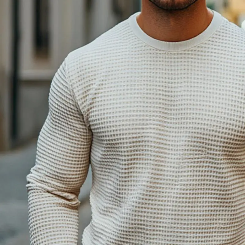 Waffle Knit Tee