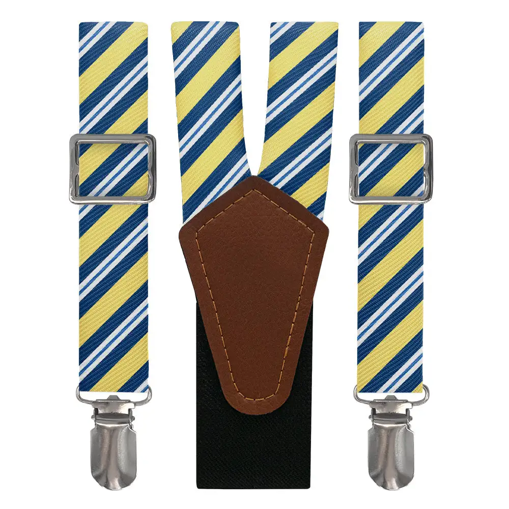 Bruce Stripe Pattern Suspenders