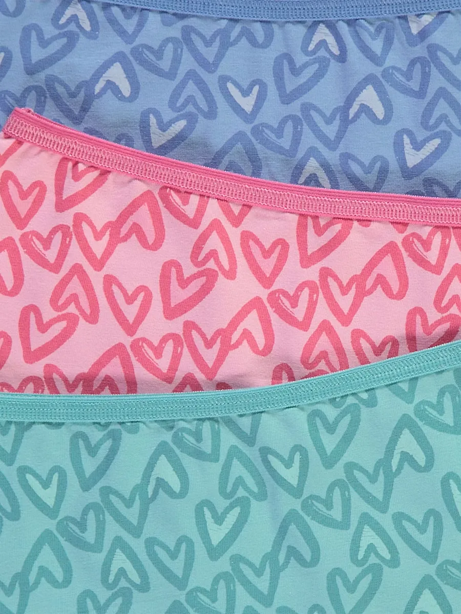 Heart Short Briefs 7 Pack
