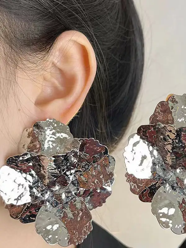 Subtle Nature-Inspired Accent Earrings