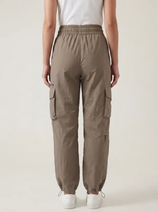 Relaxed Drawstring Breathable Cargo Pants