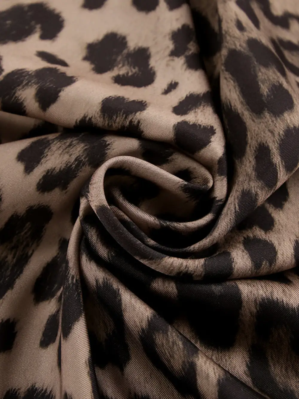 Comfort Printed Leopard Skirt