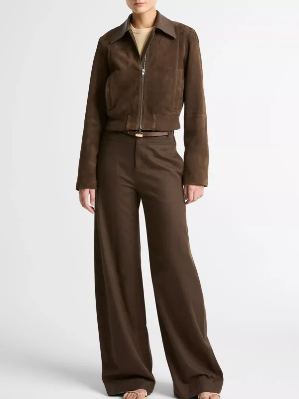 Minimalist Suede Jacket