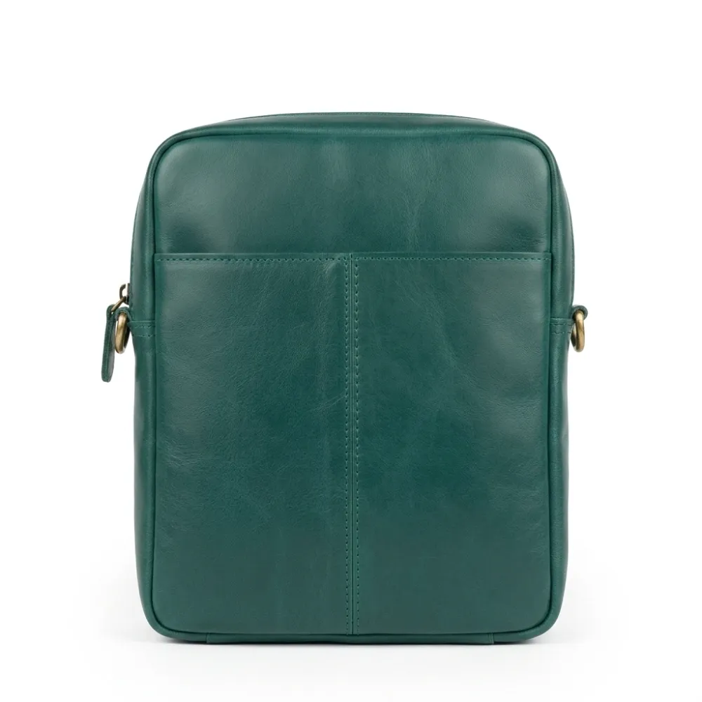 Classic Leather Crossbody Bag