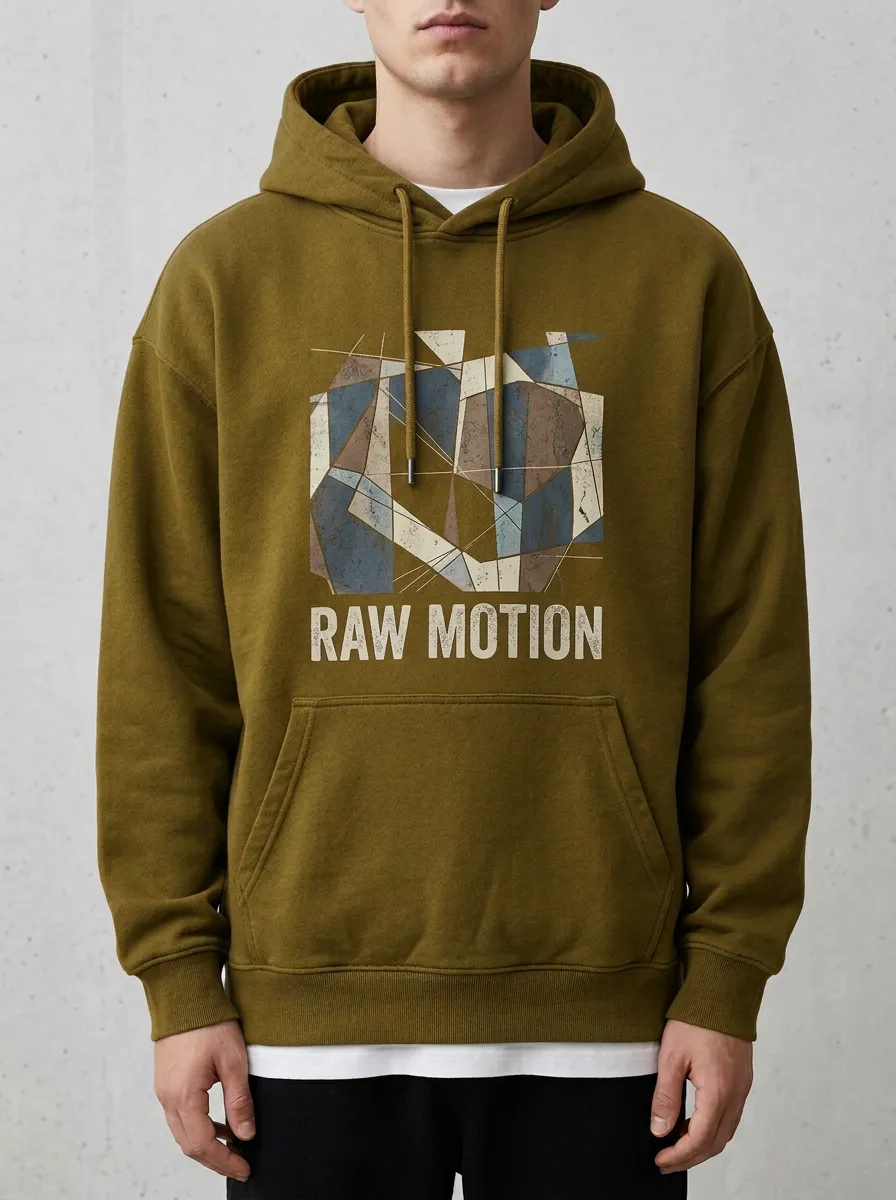 Outdoor Geometric Abstract Men's Graphic Hoodie