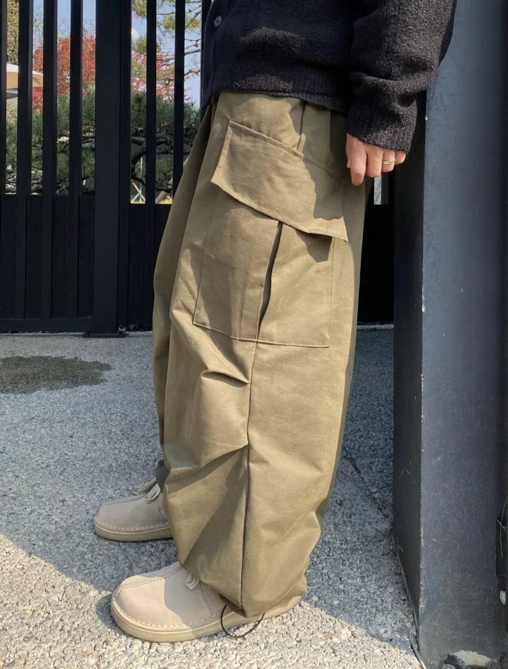 Versatile Core Relaxed Solid Cargo Pants