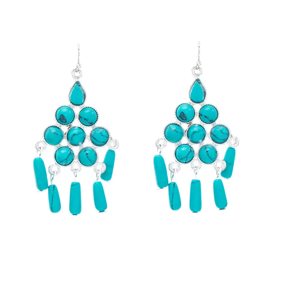 Framed Lively Artful Statement Earrings